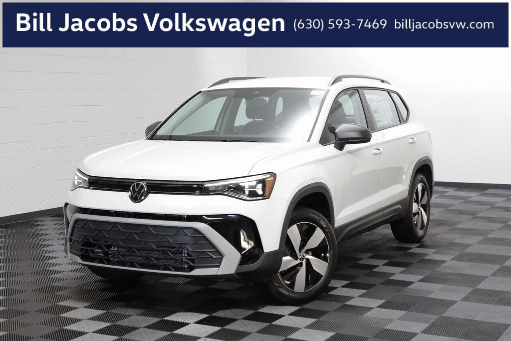 new 2025 Volkswagen Taos car, priced at $26,625