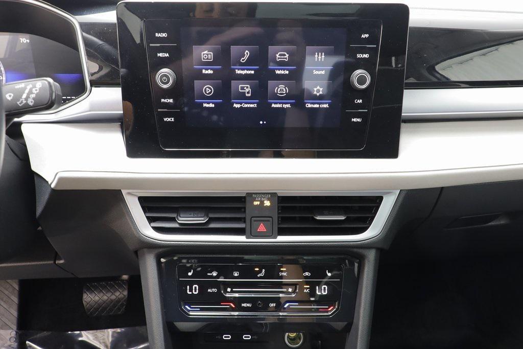 used 2025 Volkswagen Taos car, priced at $27,600
