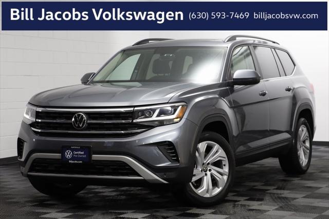 used 2021 Volkswagen Atlas car, priced at $27,549