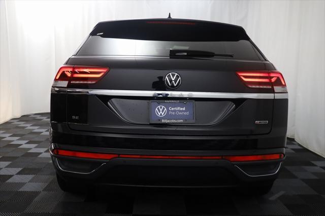 used 2021 Volkswagen Atlas Cross Sport car, priced at $27,077