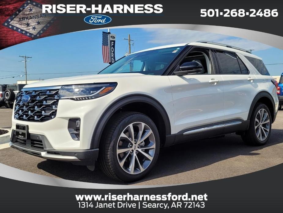 new 2025 Ford Explorer car, priced at $59,660