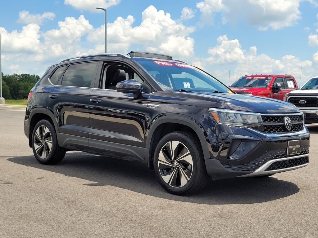 used 2024 Volkswagen Taos car, priced at $25,990