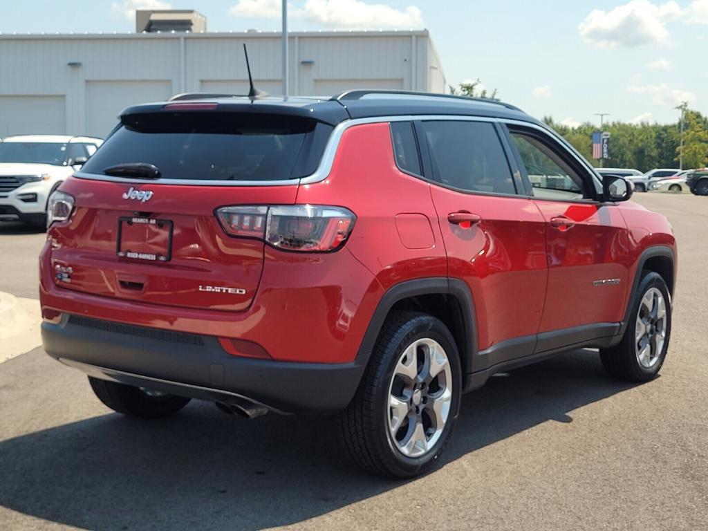 used 2021 Jeep Compass car, priced at $21,490