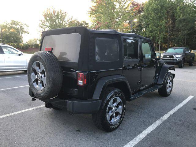 used 2016 Jeep Wrangler Unlimited car, priced at $22,420