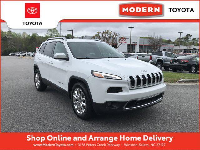 used 2016 Jeep Cherokee car, priced at $13,896