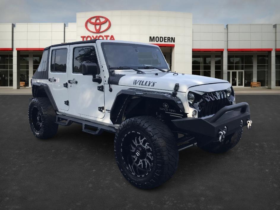 used 2016 Jeep Wrangler Unlimited car, priced at $16,714