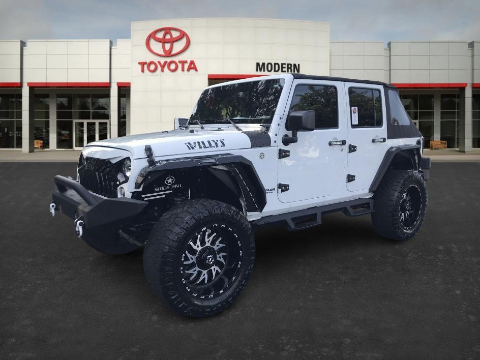 used 2016 Jeep Wrangler Unlimited car, priced at $16,714