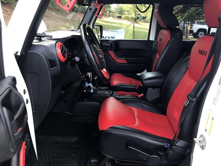 used 2016 Jeep Wrangler Unlimited car, priced at $16,714