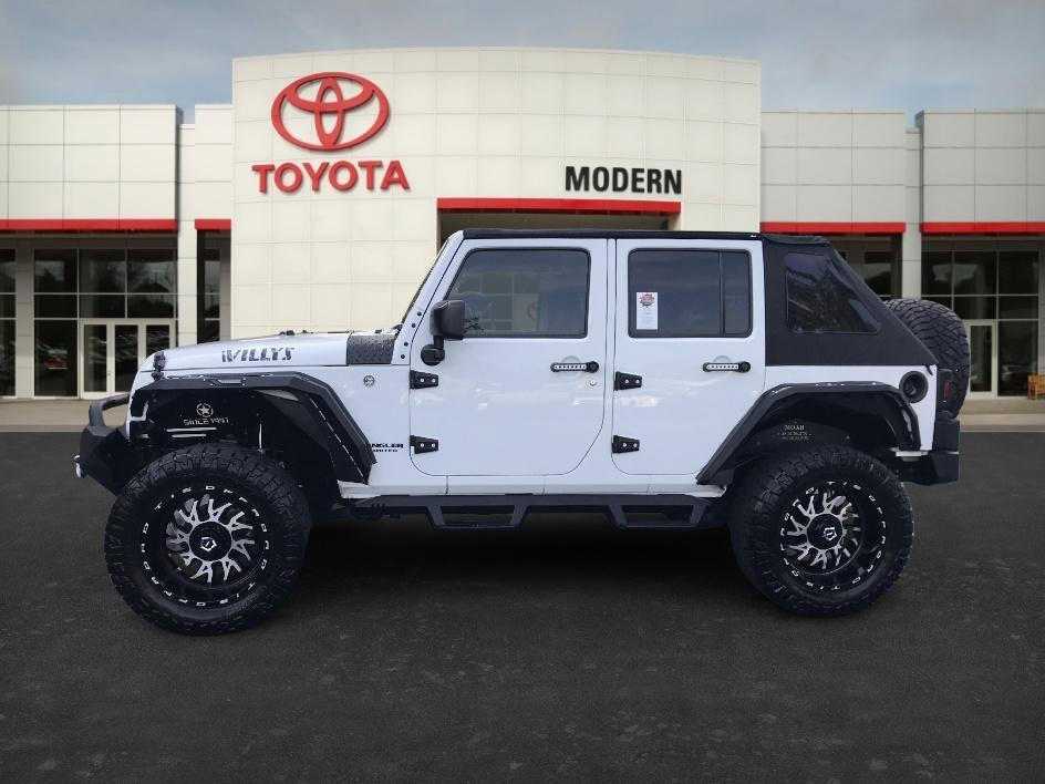 used 2016 Jeep Wrangler Unlimited car, priced at $16,714