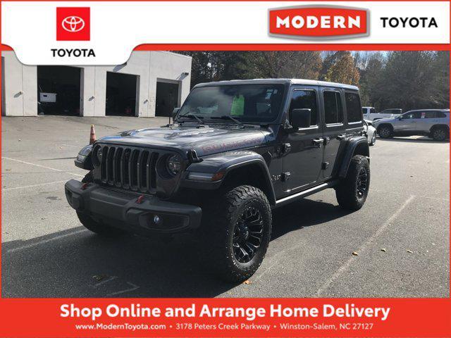 used 2021 Jeep Wrangler Unlimited car, priced at $36,494