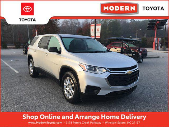 used 2020 Chevrolet Traverse car, priced at $19,486