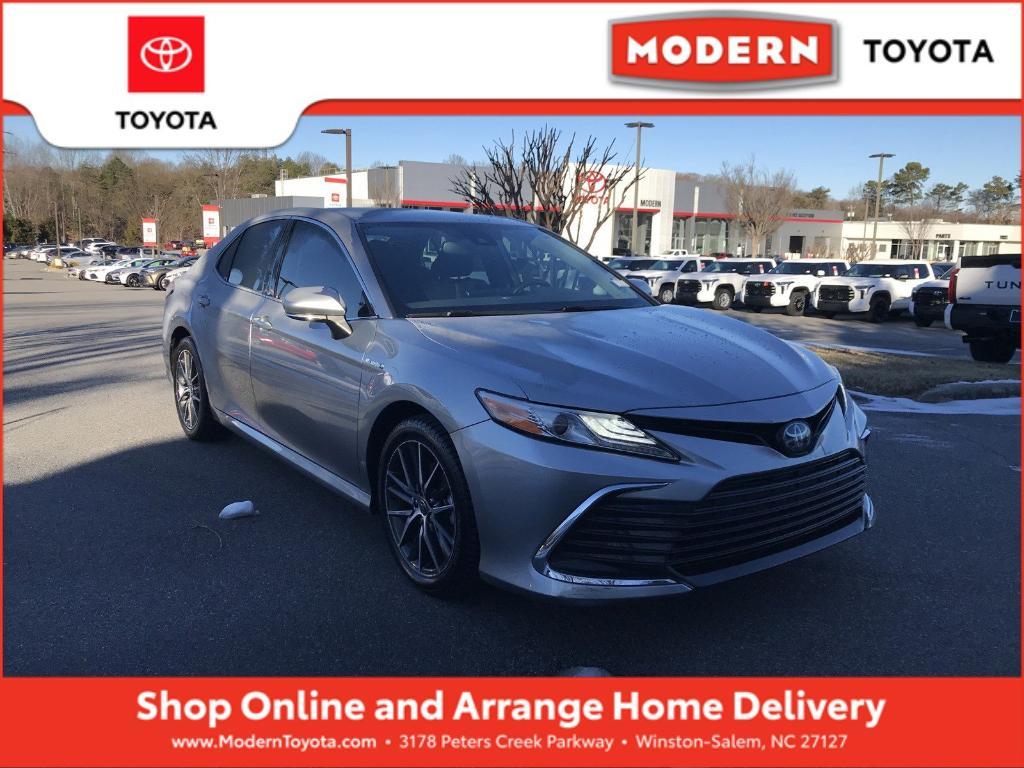 used 2021 Toyota Camry Hybrid car, priced at $21,894