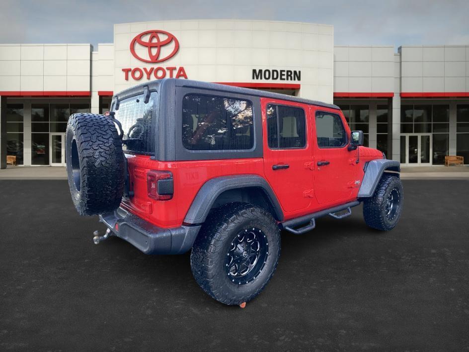 used 2021 Jeep Wrangler Unlimited car, priced at $26,984
