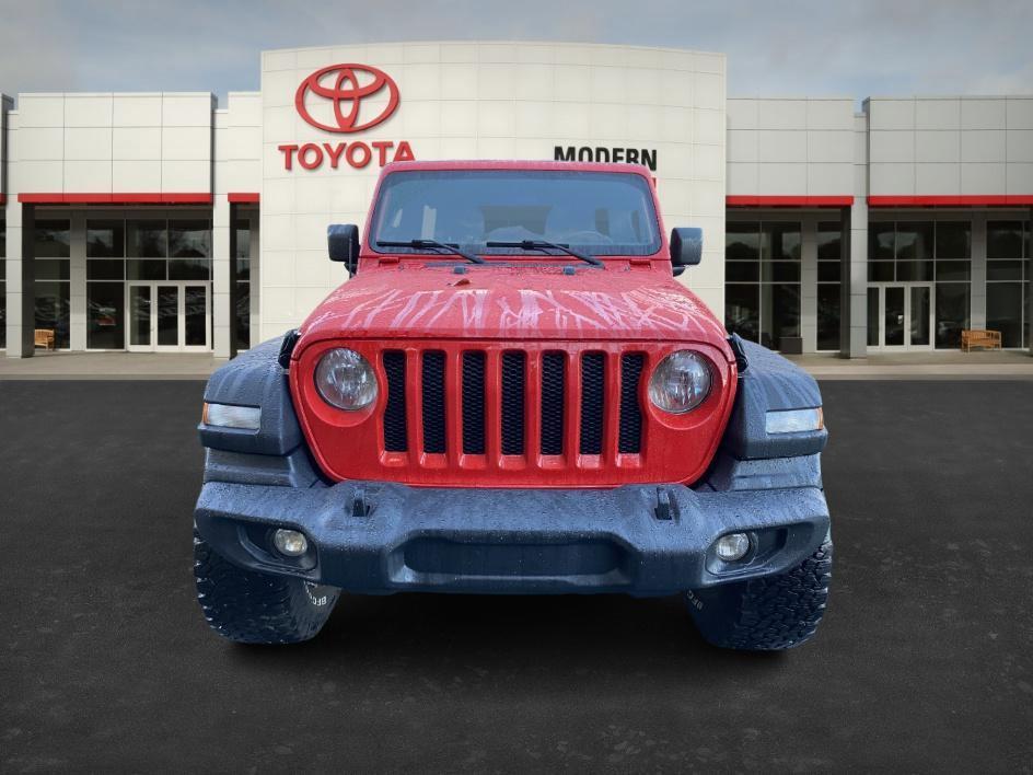 used 2021 Jeep Wrangler Unlimited car, priced at $26,984