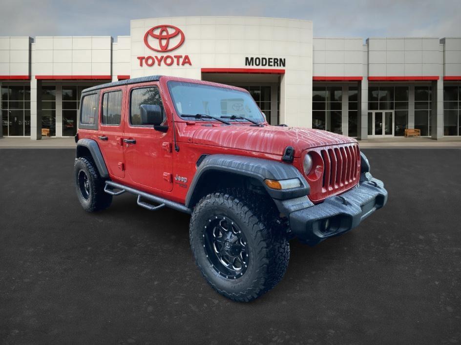 used 2021 Jeep Wrangler Unlimited car, priced at $26,984