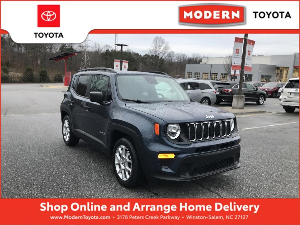 used 2021 Jeep Renegade car, priced at $17,456