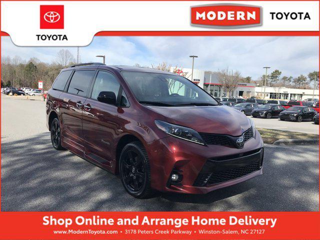 used 2020 Toyota Sienna car, priced at $42,000