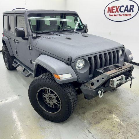 used 2018 Jeep Wrangler Unlimited car, priced at $28,999