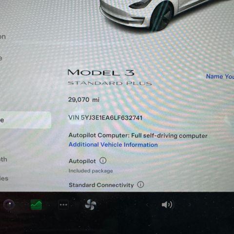 used 2020 Tesla Model 3 car, priced at $29,999