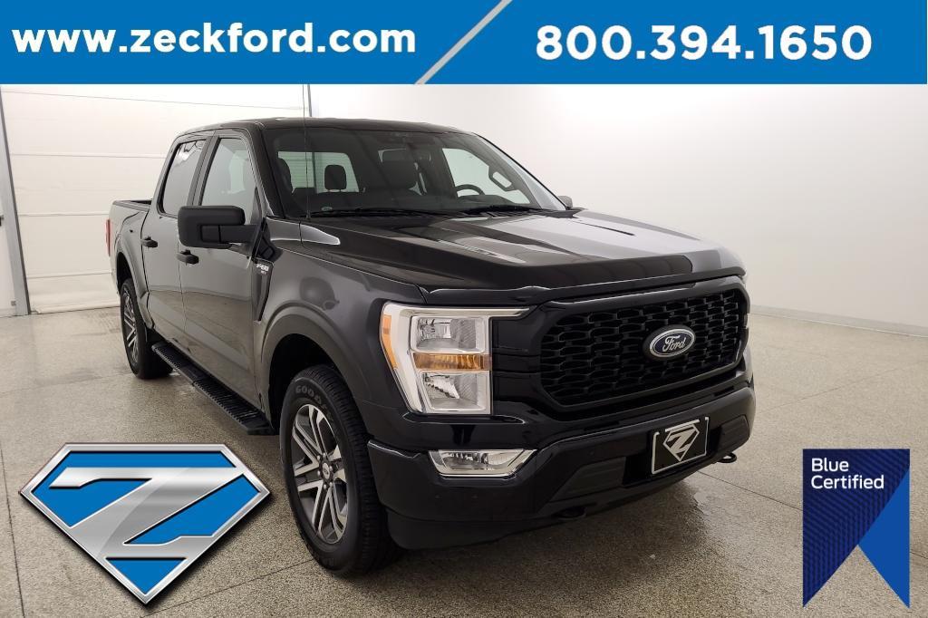 used 2021 Ford F-150 car, priced at $34,000