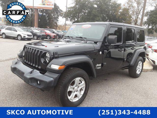 used 2021 Jeep Wrangler Unlimited car, priced at $25,950