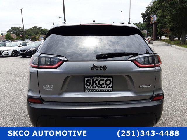 used 2021 Jeep Cherokee car, priced at $19,500