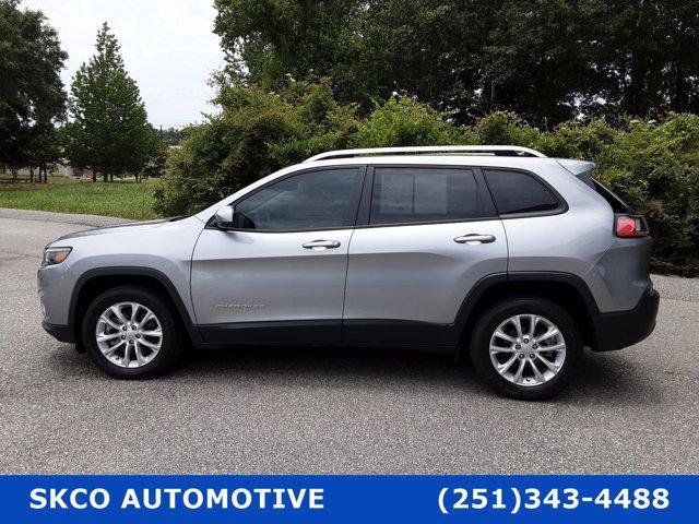 used 2021 Jeep Cherokee car, priced at $19,500