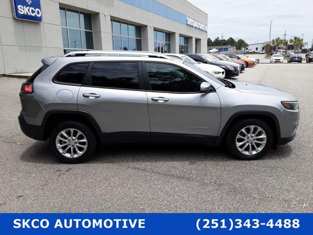 used 2021 Jeep Cherokee car, priced at $19,500