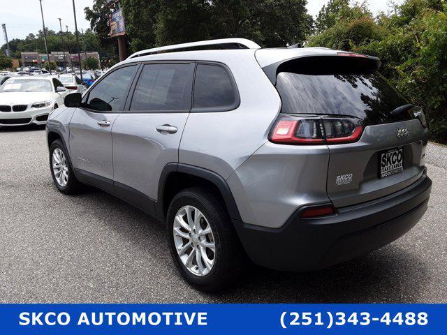 used 2021 Jeep Cherokee car, priced at $19,500