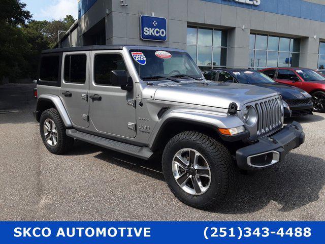 used 2020 Jeep Wrangler Unlimited car, priced at $31,950