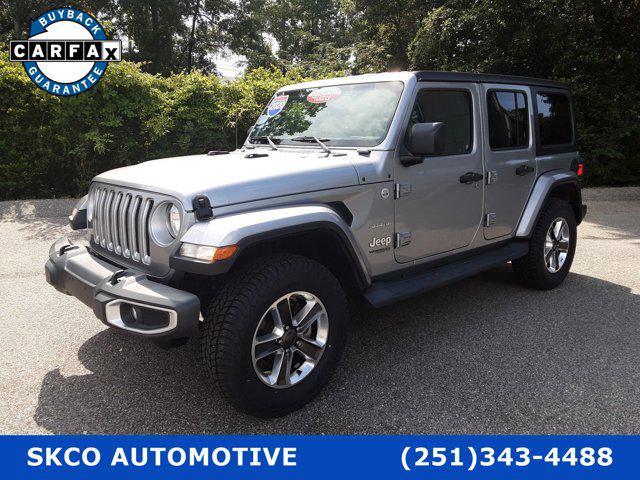 used 2020 Jeep Wrangler Unlimited car, priced at $31,950