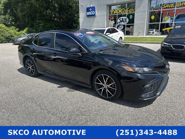 used 2021 Toyota Camry car, priced at $23,500