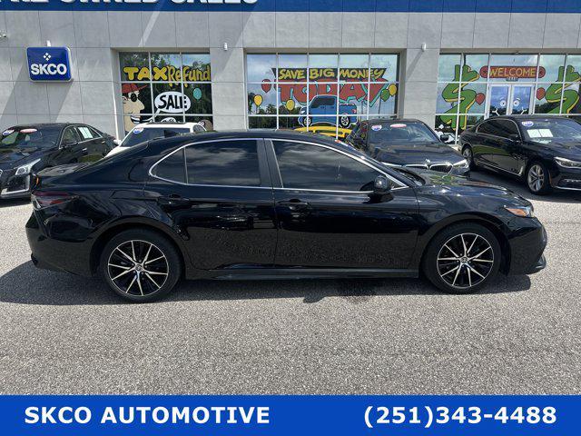used 2021 Toyota Camry car, priced at $23,500