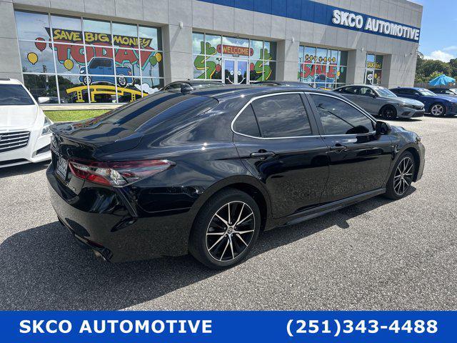 used 2021 Toyota Camry car, priced at $23,500