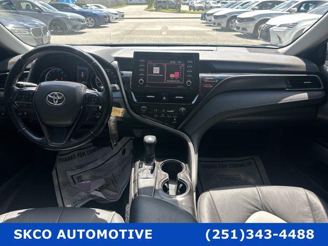 used 2021 Toyota Camry car, priced at $23,500