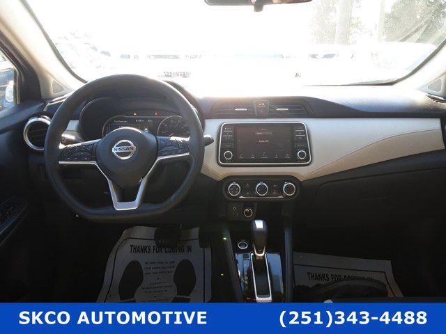 used 2021 Nissan Versa car, priced at $15,600