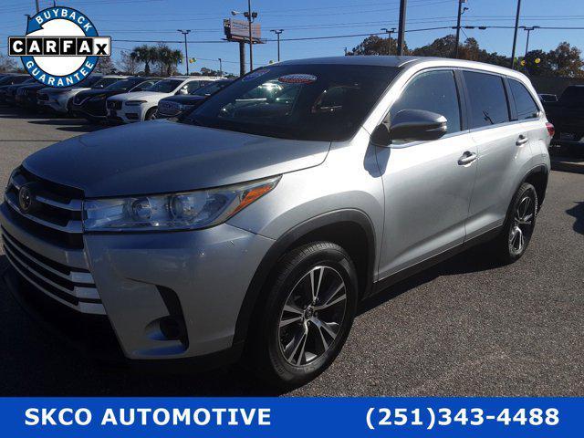 used 2019 Toyota Highlander car, priced at $19,990