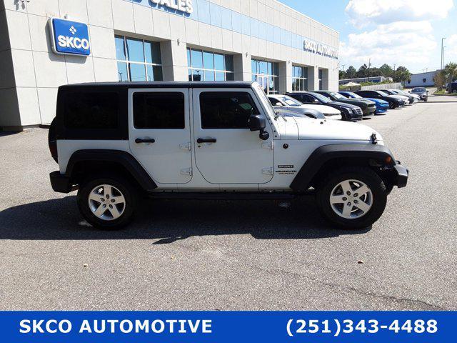 used 2016 Jeep Wrangler Unlimited car, priced at $19,500