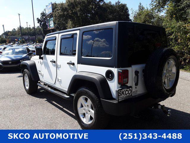 used 2016 Jeep Wrangler Unlimited car, priced at $19,500