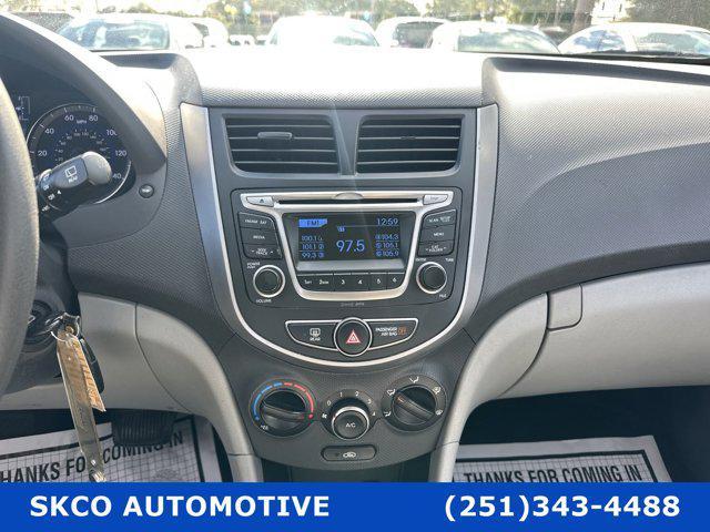 used 2017 Hyundai Accent car, priced at $7,400