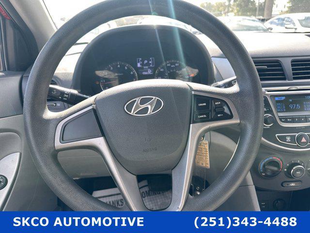 used 2017 Hyundai Accent car, priced at $7,400