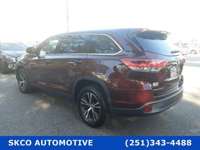 used 2019 Toyota Highlander car, priced at $21,500