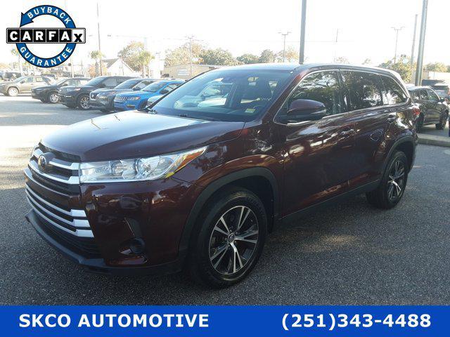 used 2019 Toyota Highlander car, priced at $21,500