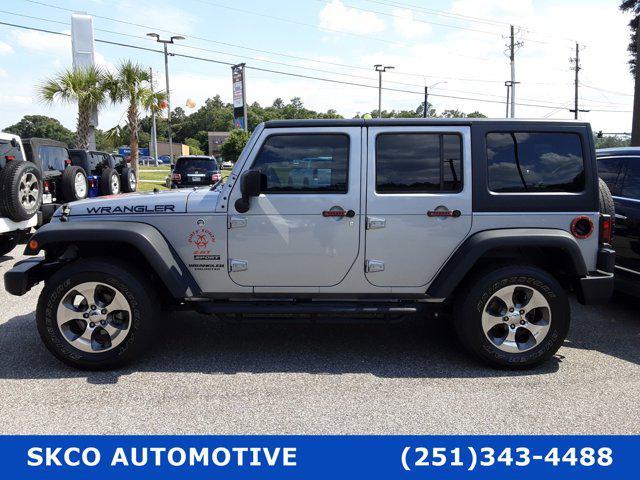 used 2016 Jeep Wrangler Unlimited car, priced at $22,500