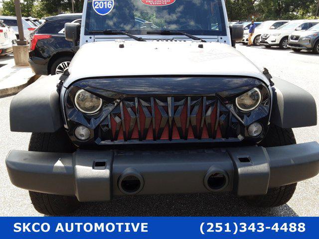 used 2016 Jeep Wrangler Unlimited car, priced at $22,500