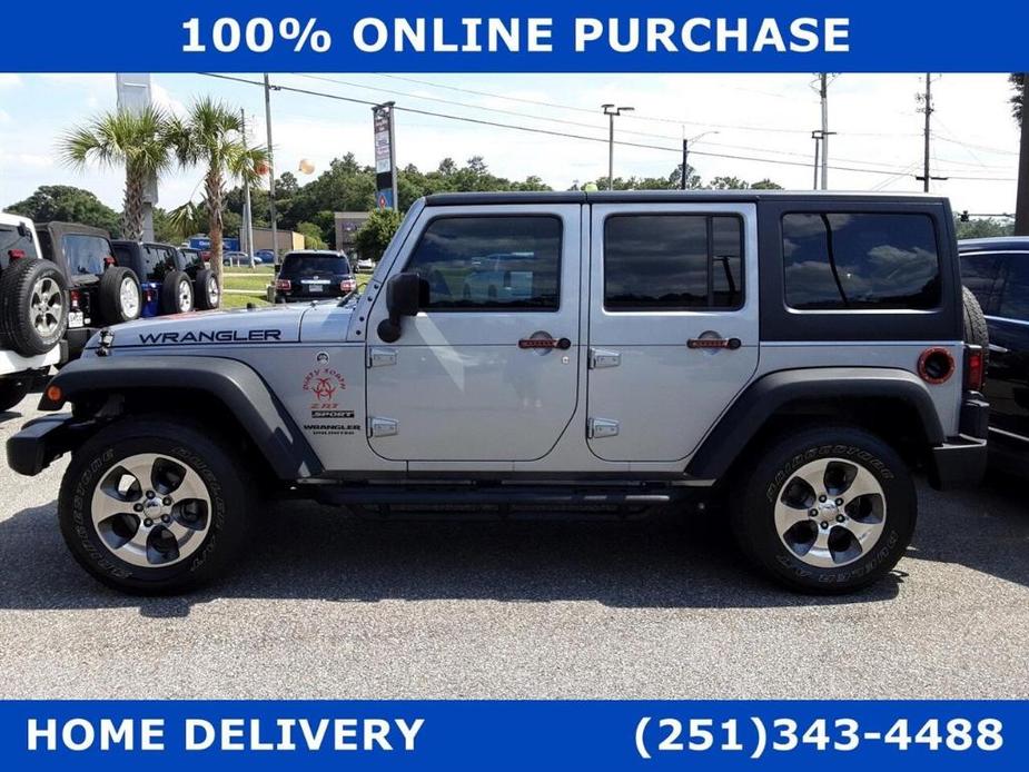 used 2016 Jeep Wrangler Unlimited car, priced at $22,500