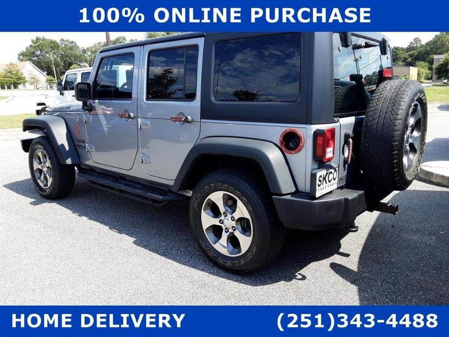 used 2016 Jeep Wrangler Unlimited car, priced at $22,500