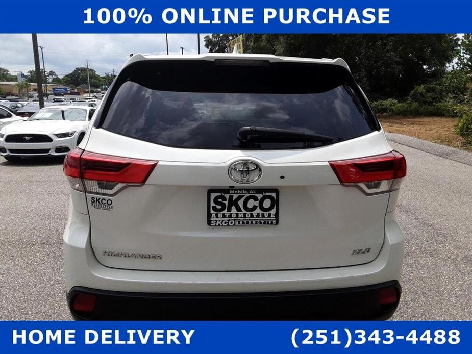 used 2019 Toyota Highlander car, priced at $30,500