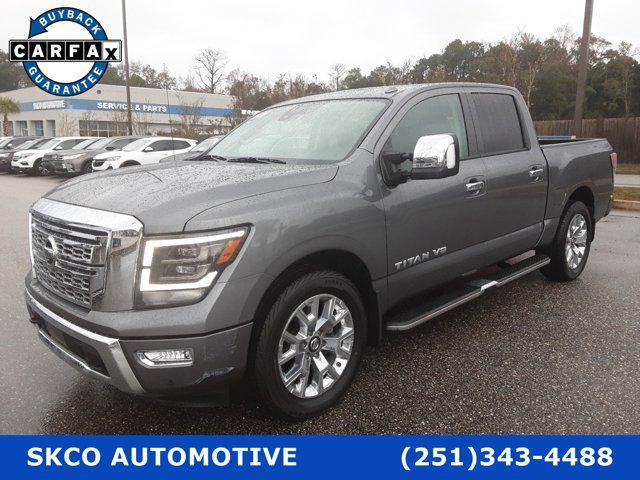 used 2020 Nissan Titan car, priced at $34,950