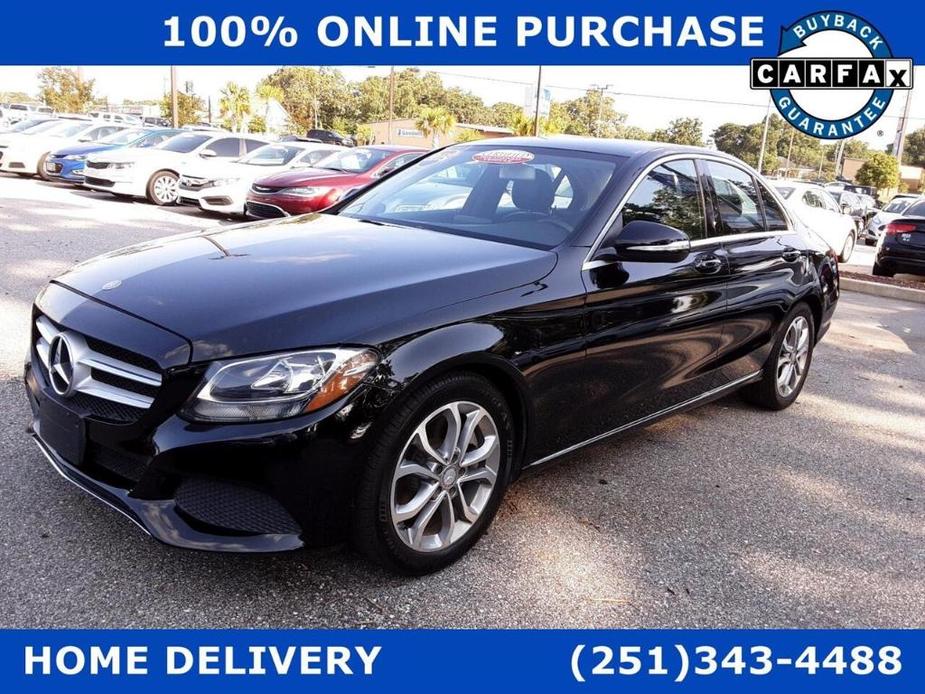 used 2015 Mercedes-Benz C-Class car, priced at $16,900